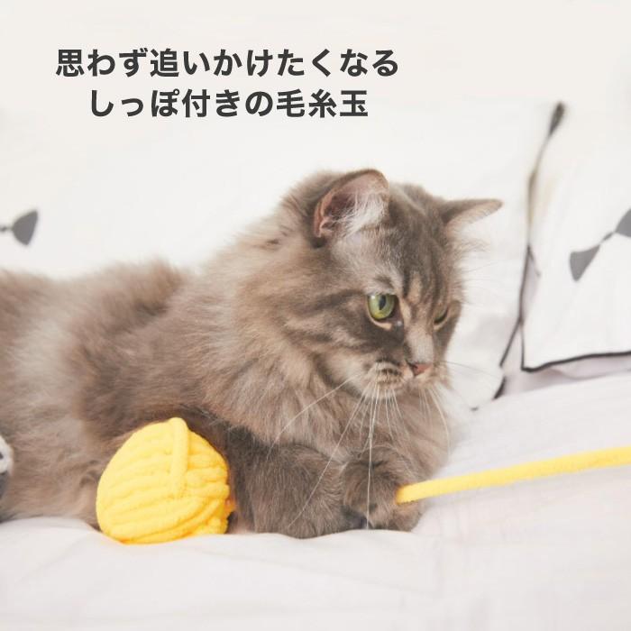 猫 おもちゃ 子猫用 コロコロ 毛 ボール ころころ 5個セット じゃれ猫