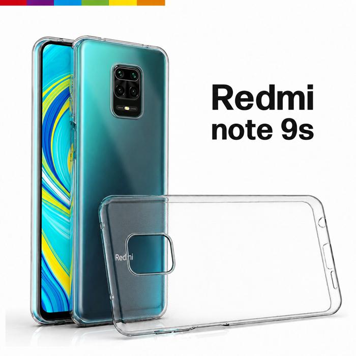 Xiaomi Redmi Note 9S ソフトケース カバー TPU クリア ケース 透明