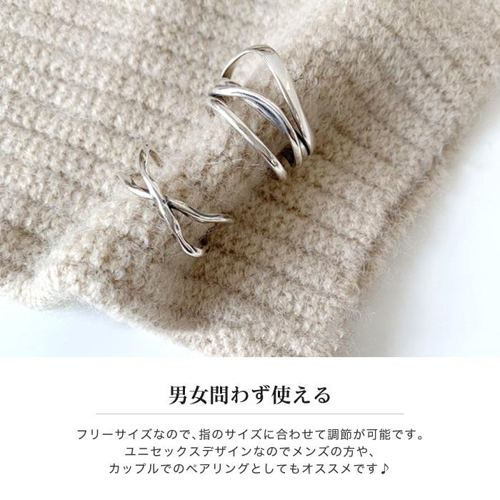 リング 指輪 レディース フリー アンティーク シルバー 高見え