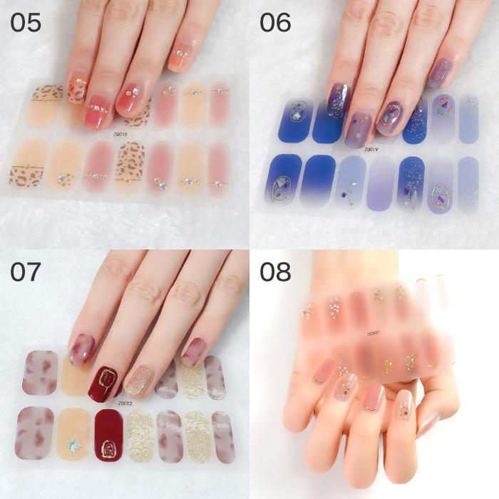 ネイルシール ジェルネイル 貼るだけ ジェル ネイル ネイルステッカー