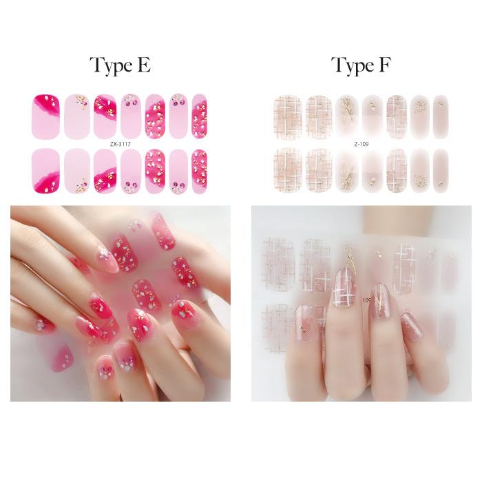 ネイルシール ジェルネイル 貼るだけ ジェル ネイル ネイルステッカー