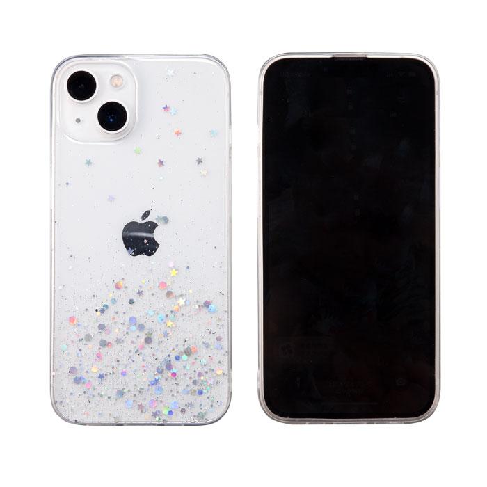 iPhone16e ケース クリア ラメ iPhone17 iPhone16 iPhone15 iPhone