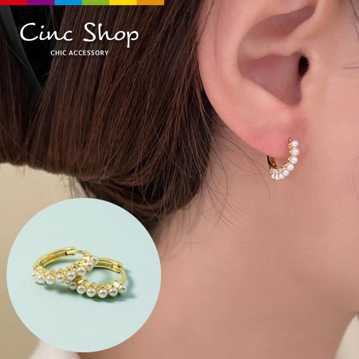 未使用 Sapir bachar ゴールドフープパールピアス セール】SAPIR BACHAR（サピア バシャール）PEAL BELL ピアス 58001