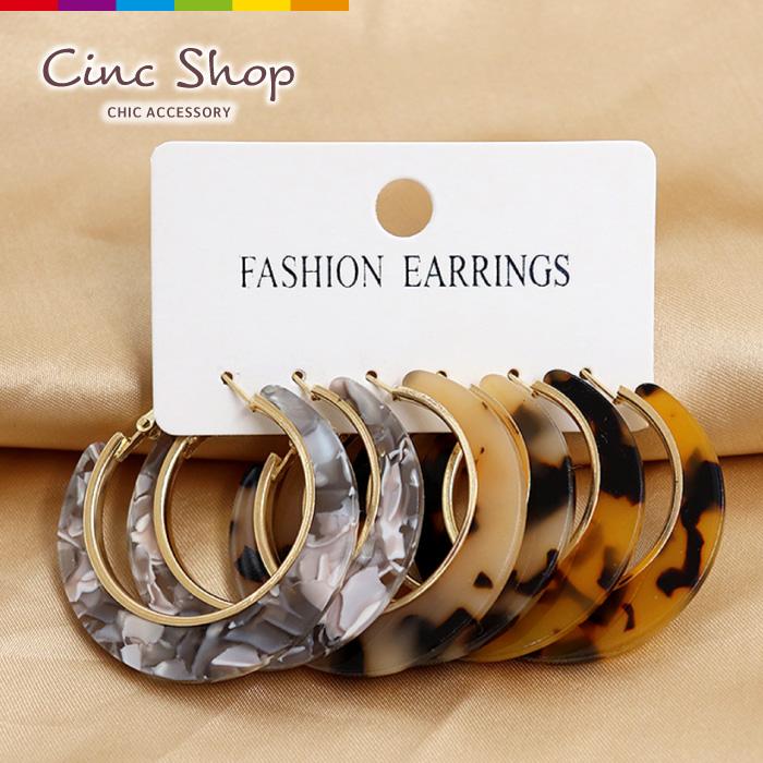 ♡べっ甲ブレスレット♡ピアスのセット 【公式通販】