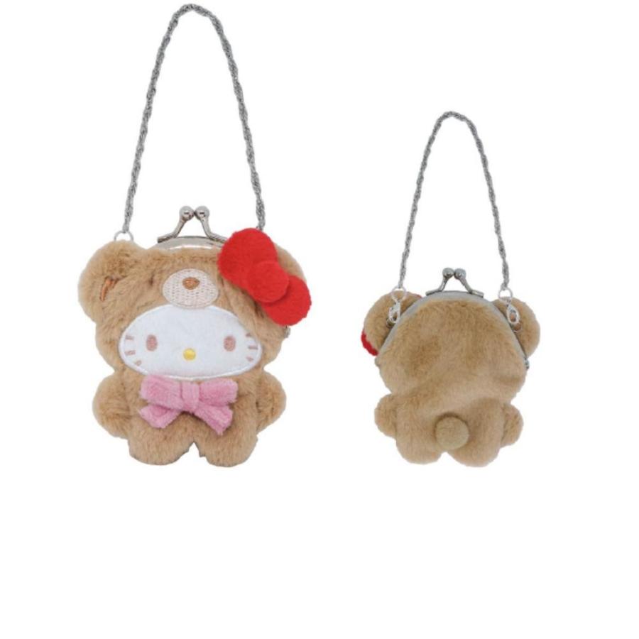 サンリオキャラクターズ ぬいぐるみがまぐち ハローキティ RM-8501