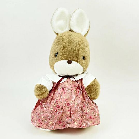 花柄ドレスの茶色いぬいぐるみ シェリーメイ 洋服 服 コスチューム ぬいぐるみ用 ダッフィー くま