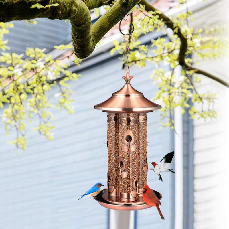鳥餌箱 バードフィーダー 屋外 吊り下げ 鳥給餌器 野鳥小鳥 鳥用品 屋外