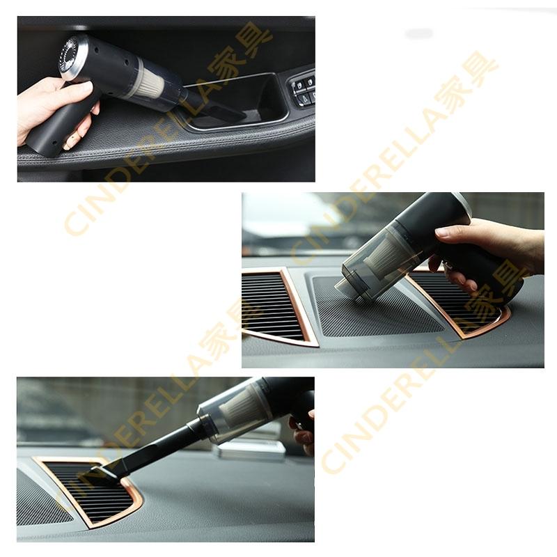 Holife ハンディクリーナー 掃除機 コードレス 車用掃除機 強力吸引 69 Off