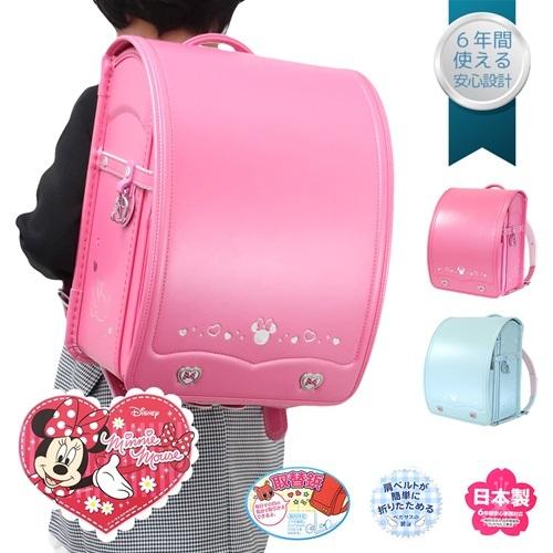 ランドセル　美品　可愛い　子供用品 キッズ用品 子供用バッグ ミッキー＆フレンズ ミニーマウス キャラクター ランドセル 新入学