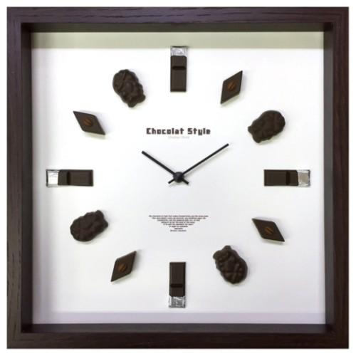 Display Clock ディスプレイクロック 掛け時計 インテリア Chocolate Style 2 ギフト 可愛い｜cinemacollection-yj