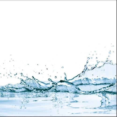 モダン アート アートパネル Art Panel water spiash with reflection isolated（2枚セット） 70×70×4cm フレームレス ギフト 装飾の画像