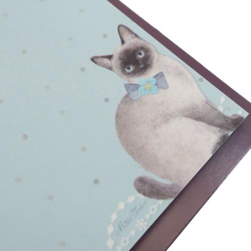 たけいみき かわいい 女の子 女性向け 付箋 スクエア スティッキー Siamese Cat シャム猫 クローズピン Clp Fs シネマコレクション ヤフー店 通販 Yahoo ショッピング