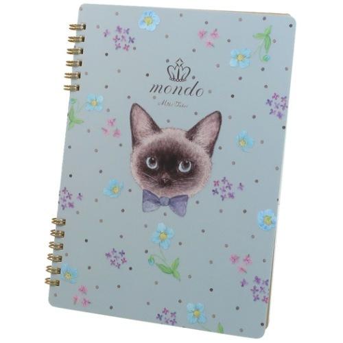 たけいみき A5 Wリングノート リングノート Siamese Cat シャム猫 かわいい 女の子 女性向け Clp Nb シネマコレクション ヤフー店 通販 Yahoo ショッピング