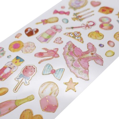 たけいみき シール シート ガーリーイラスト グッズ ふち箔 クリア シール くるみ割り人形 クローズピン Clp Us シネマコレクション ヤフー店 通販 Yahoo ショッピング