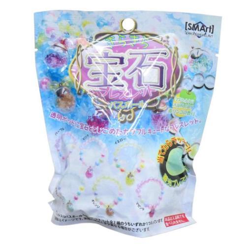 入浴剤 キラキラ宝石ブレスレットバスボール 全7種の内どれか1個