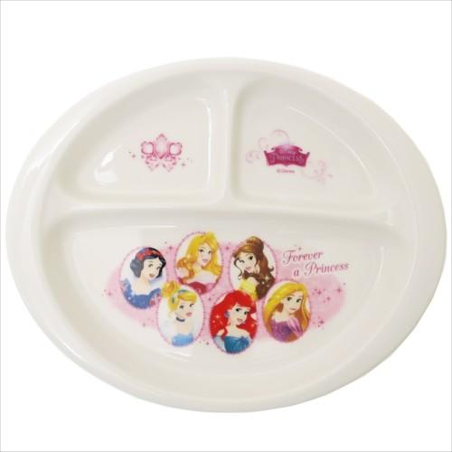 こども ランチプレート ディズニー Forever a Princess キャラクター ディズニープリンセス 金正陶器 女の子向け 日本製 グッズクリ｜cinemacollection-yj