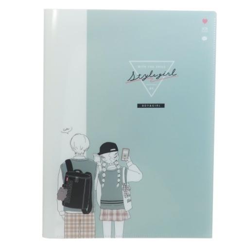 ファイル クリアファイル 10ポケット スタイルガール Sukipi Style 新学期準備文具 かわいい Crx シネマコレクション ヤフー店 通販 Yahoo ショッピング