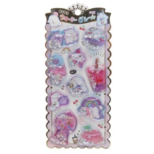 デコシール キラキラウォーターinシール オバケーヌ モンスター クラックス デコレーション 手帳デコ カプセルシール Crx シネマコレクション ヤフー店 通販 Yahoo ショッピング