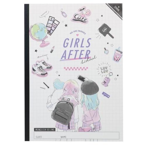 英語ノート B5 英習帳 10段 Girls After School クラックス 新学期準備文具 かわいい Crx シネマコレクション ヤフー店 通販 Yahoo ショッピング