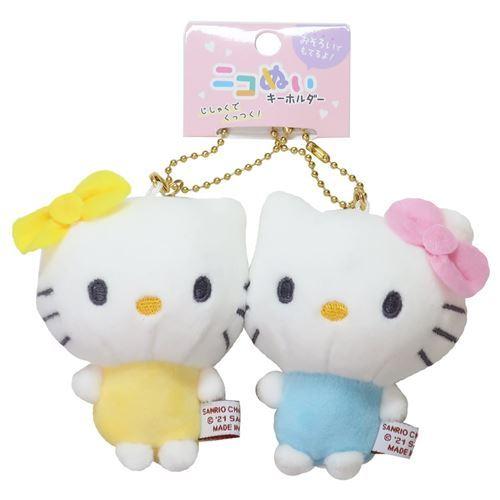 ハローキティ ミミィ クリスマスストラップ ハローキティ キーホルダー ニコぬい グッズ ミミィ キャラクター