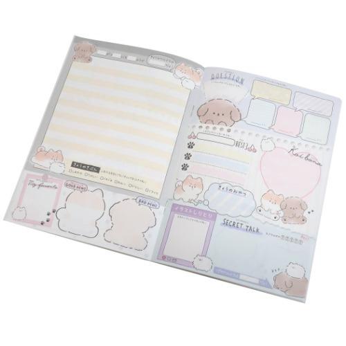 交換ノート A5 こうかん帳 ゆるっとわんちゃん クラックス 新学期雑貨