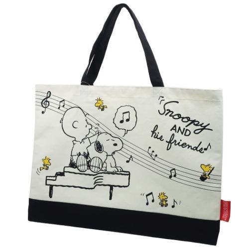 スヌーピー カレッジ トート トートバッグ ピアノ ピーナッツ グッズ Crx 528 シネマコレクション ヤフー店 通販 Yahoo ショッピング
