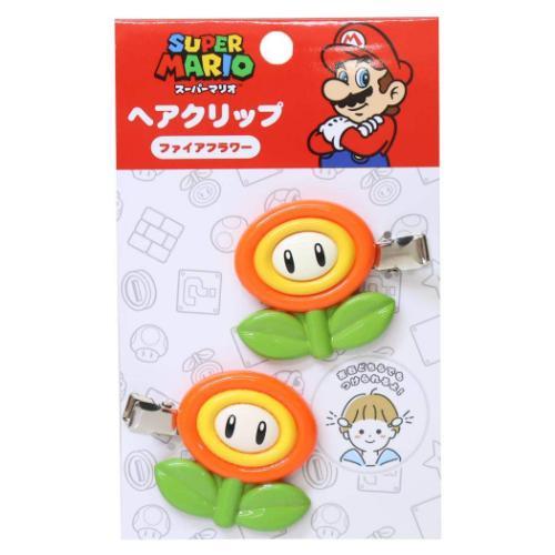 スーパーマリオ キャラクター ヘアアクセ ヘアクリップ 2個セット 第二