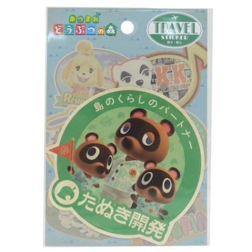 エンスカイ あつまれ どうぶつの森 キャラクター トラベル ステッカー