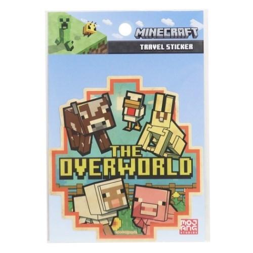 マインクラフト Minecraft グッズ トラベル ステッカー ゲームキャラクター ビッグシール Overworld B Esk 6376 シネマコレクション ヤフー店 通販 Yahoo ショッピング