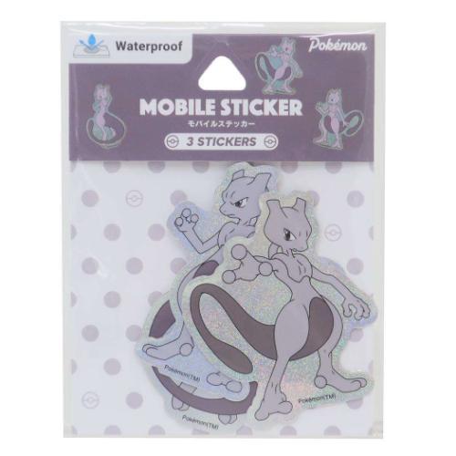 ポケットモンスター ダイカットシール モバイルステッカー ミュウツー