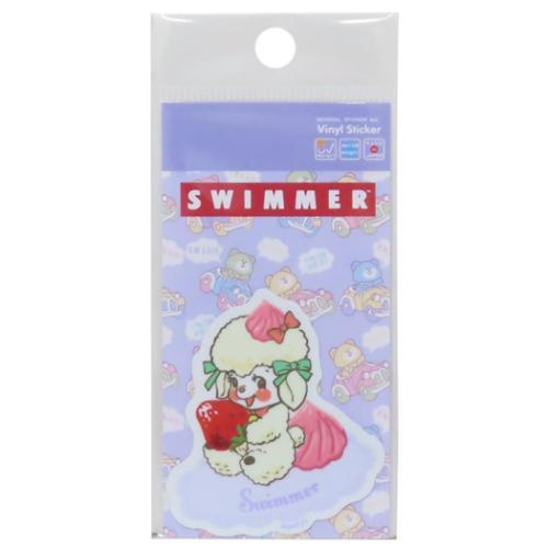 ビニールシール スイマー ダイカットミニステッカー SWIMMER
