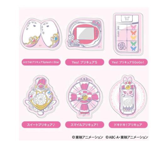 プリキュア バッジ プリキュアオールスターズアクリルバッジA 全10種