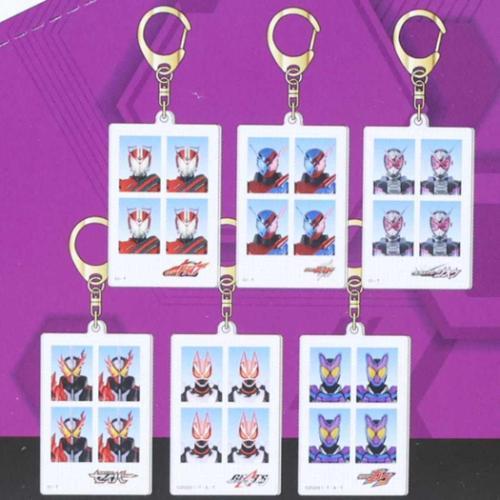仮面ライダー キャラクター キーリング アクリルキーホルダー 全13種 