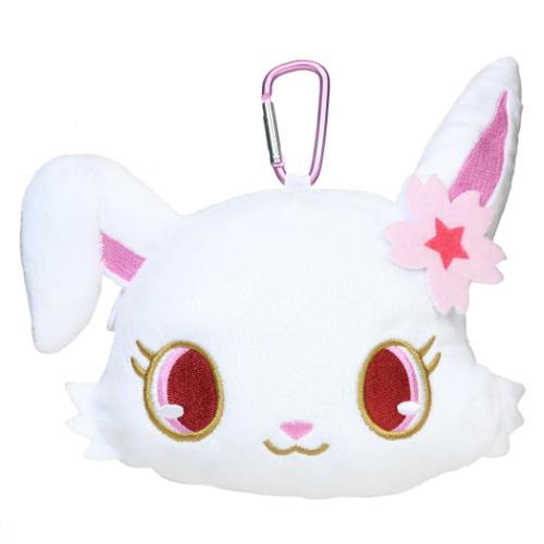 ジュエルペット グッズ ミニポーチ キャラクター カラビナ付きふわっと