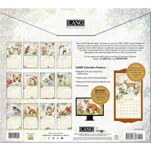 2026 Calendar LANG ラング 壁掛けカレンダー2026年 Susan Winget