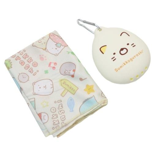 すみっコぐらし マスコット付き 抗菌防臭 クールタオル 夏用 ひんやりタオル ねこ サンエックス キャラクター グッズ Ipl K30c シネマコレクション ヤフー店 通販 Yahoo ショッピング