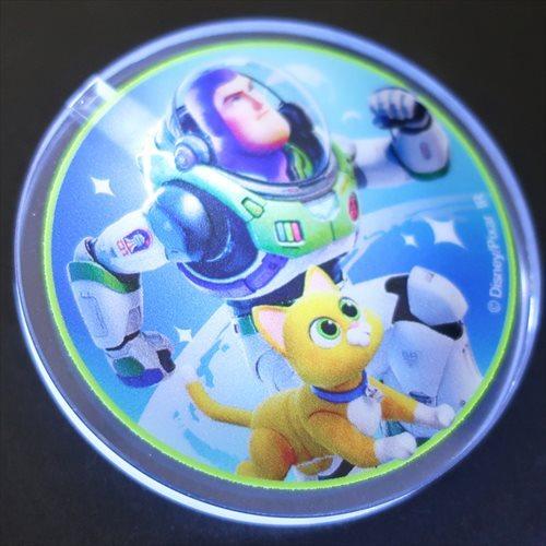 バズライトイヤー LEDライトバッジ バッジ ディズニー 映画  