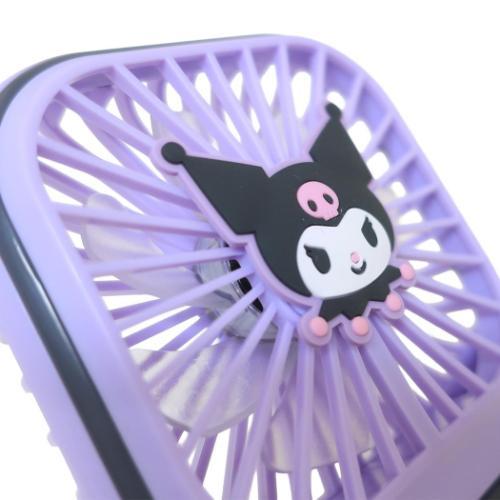 クロミ キャラクター 携帯用扇風機 5wayハンディファン サンリオ