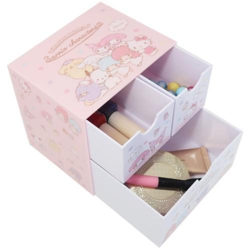 sanrio（サンリオ） 卓上収納 サンリオキャラクターズ キャラ チェスト