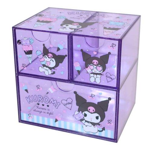 クロミ サンリオ キャラクター 卓上収納 キャラチェスト : おもしろ