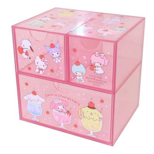 卓上収納 サンリオキャラクターズ キャラチェスト サンリオ ケイ