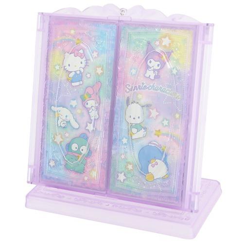 卓上ミラー サンリオキャラクターズ 3面スタンドミラー サンリオ 三面
