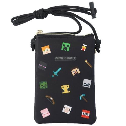 スクエア ポシェット マインクラフト Minecraft 縦型 ネックポーチ マイクラ モチーフ プレゼント ゲームキャラクター Kc Mct Tn Mf シネマコレクション ヤフー店 通販 Yahoo ショッピング