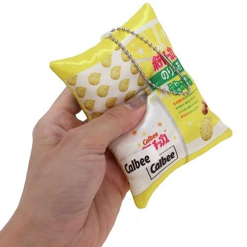 ポテトチップス キャラクター マスコット ミニクッション ミニ