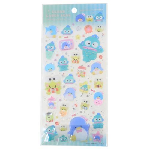シールシート サンリオキャラクターズ クリアキャンディシール