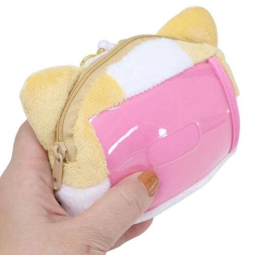 【激レア】マシュマロみたいなふわふわにゃんこ 収納ケース 平成レトロ サンリオ マシュマロみたいなふわふわにゃんこ リール付きフェイスパスケース