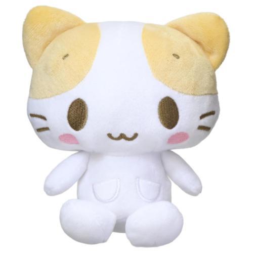 ぬいぐるみ マシュマロみたいなふわふわにゃんこ お座りぬいぐるみ