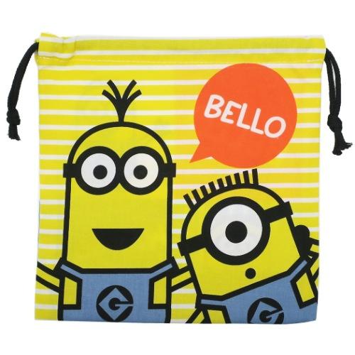 ミニオンズ マチ付ききんちゃくポーチ グッズ 巾着袋 キャラクター ユニバーサル映画 スケーター ランキングtop5