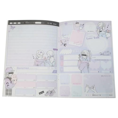 交換ノート グッズ B6 こうかんノート かわいい 小学生 中学生 女の子向け Likeオルチャン ガールズ Kmo 1965 シネマコレクション ヤフー店 通販 Yahoo ショッピング