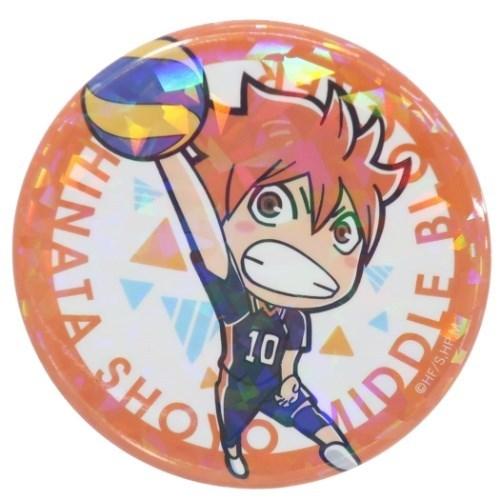 ハイキュー ホログラム カンバッジ 缶バッジ ミニキャラ 日向翔陽 烏野高校 少年ジャンプ アニメキャラクター Kmo 3256 シネマコレクション ヤフー店 通販 Yahoo ショッピング